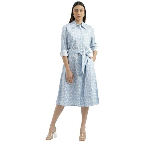 UNITED COLORS OF BENETTON Regular Fit Spread Collar Printed Shirt