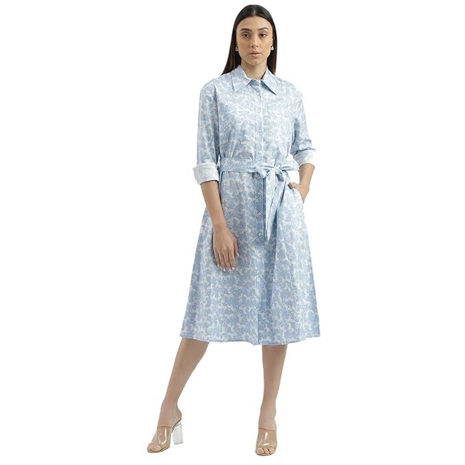 UNITED COLORS OF BENETTON Regular Fit Spread Collar Printed Shirt