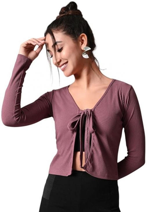 IUGA Black Casual Regular Sleeves Solid Women Top