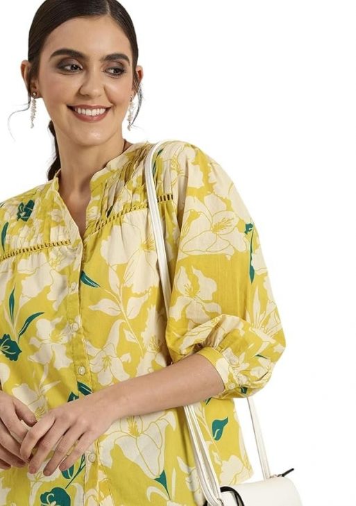 LITZO Women's Regular Fit Tunic Shirt